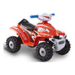 rollplay ilektrokinito atv mini quad 6v red photo