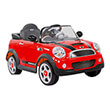 rollplay ilektrokinito rc mini cooper s roadster 6v red photo