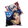 diakosmitiko maxilari das home 5504 super hero girls mple kokkino 40x40cm photo