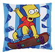diakosmitiko maxilari das home 5513 the simpsons bart kitrino mple 40x40cm photo