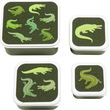 set doxeia fagitoy a little lovely company lunch box set crocodiles photo