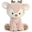 loytrino glitzy tots pink reindeer 15cm photo loytrino glitzy tots pink reindeer 15cm photo
