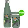 thermos anoxeidoto maxbuddies prasino 500ml doro anoxeidoti koypa thermos 300ml photo