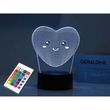 lampa i total xl2330f 3d led heart 10x20cm photo