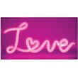fotistiko neon led mood love 23x4x13cm photo