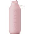 anoxeidoto mpoykali thermos chilly s s2 flip blush pink 500ml photo