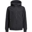 tzaket jack jones jjebasic softshell hood 12236738 mayro photo