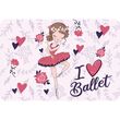 soypla must team i love ballet 43 x 29 cm photo