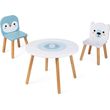 set trapezi kai dyo karekles janod polar j09650 photo