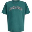t shirt jack jones jjecaleb varsity 12258924 prasino photo