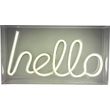 epigrafi i total xl2763 neon led hello photo