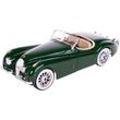 jaguar xk 120 roadster 1951 bburago metalliko antigrafo 1 24 prasino photo