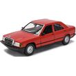 oxima 1987 mercedes benz 190e red bburago metalliko antigrafo 1 24 18 21103 photo