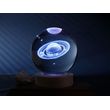 lampa i total xl2714b crystal ball saturn large 10cm photo