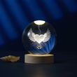lampa i total xl2717e crystal heart large 10cm photo