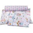 set sentonia koynias greenwich polo club essential 8865 prasino mint roz 130x170cm photo