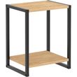 komodino gina megapap xroma sapphire oak mayro 39 x 30 x 48 cm photo