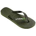 sagionara havaianas brazil logo xaki 39 40 extra photo 1