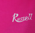 mployza russell crew neck small logo s s tee roz s extra photo 2