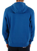 zaketa russell zip through hoody with distressed logo mple extra photo 1