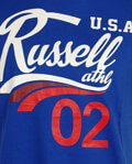 mployza russell crew neck athletic mple extra photo 2