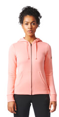 zaketa adidas performance essentials solid fz hoodie roz extra photo 2