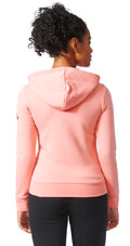 zaketa adidas performance essentials solid fz hoodie roz extra photo 4