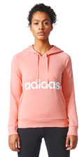 foyter adidas performance essentials linear pullover hoodie roz extra photo 2