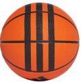 mpala adidas performance 3 stripes mini basketball portokali 3 extra photo 1