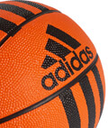 mpala adidas performance 3 stripes mini basketball portokali 3 extra photo 2