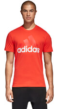 mployza adidas performance essentials tee kokkini s extra photo 2