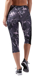 kolan reebok sport workout ready capri allover print staxti extra photo 4