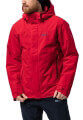 mpoyfan jack wolfskin northern edge kokkino xl extra photo 1