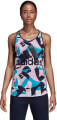 fanelaki adidas performance sport id printed tank top mple roz extra photo 2