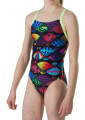 magio speedo tranquilfan allover digital thinstrap crossback mayro prasino 164 cm extra photo 4