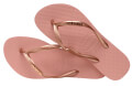 sagionara havaianas slim logo metallic roz xrysafi extra photo 3