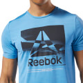 mployza reebok sport workout ready activchill graphic tee siel extra photo 4