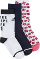 kaltses adidas performance graphic socks 3p leykes roz mayres extra photo 1