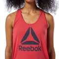 fanelaki reebok sport workout ready supremium logo tank top kokkino extra photo 5