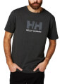 mployza helly hansen hh logo t shirt anthraki melanze extra photo 2