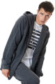 zaketa bodytalk ritz loose gkri skoyro melanze xl extra photo 2