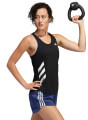 fanelaki adidas performance own the run 3 stripes pb tank top mayro l extra photo 5