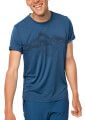 mployza jack wolfskin crosstrail graphic tee mple l extra photo 2