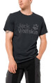 mployza jack wolfskin brand logo tee anthraki extra photo 2