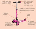 patini nextreme adventure kid princess scooter extra photo 2