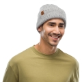 skoyfos buff knitted hat kort light grey gkri extra photo 1