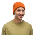 skoyfos buff knitted hat kort roux portokali extra photo 1