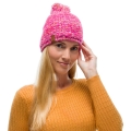 skoyfos buff knitted fleece band hat grete pink foyxia extra photo 1