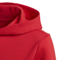 foyter adidas performance linear colorblock hooded fleece sweatshirt kokkino mple skoyro extra photo 2