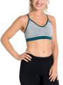 mpoystaki odlo seamless soft sports bra petrol gkri melanze extra photo 4